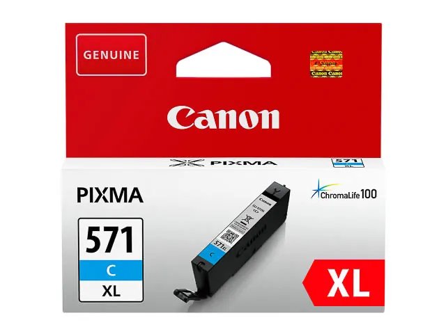CLI571C - CANON MG5750 - cartouche  cyan grande capacité standard