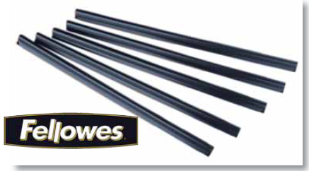 BOITE 50 BAGUETTES A RELIER 3/6MM NOIR