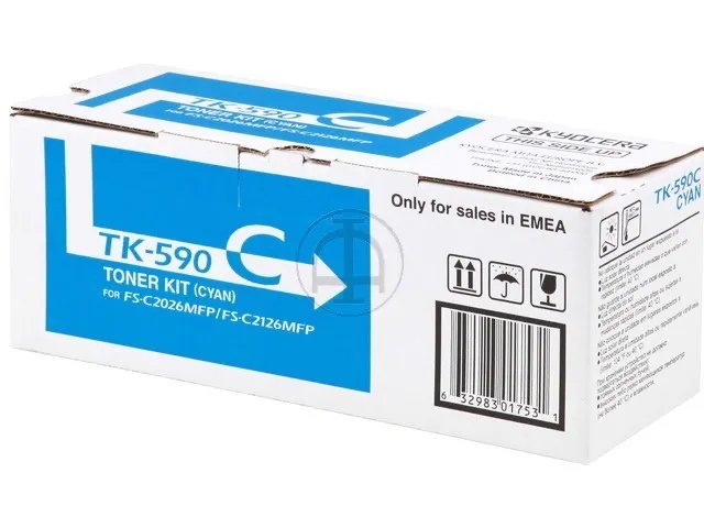 KYOCERA Cartouche Toner TK-590C Cyan 5 000 pages