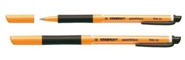 STABILO POINT VISCO ROLLER ENCRE GEL NOIR