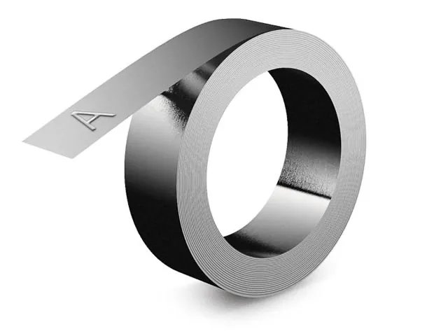 32500 DYMO 12mm - StandardAINLESS - StandardEEL TAPE