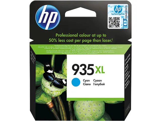  HP935XL Cyan - Cartouche Encre Haute capacité  825 pages - C2P24AE HP OfficeJet  PRO 6230 