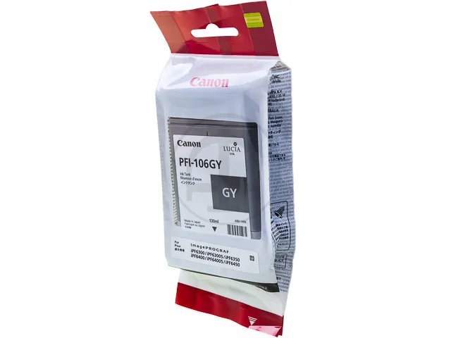 PFI106GY CANON IPF6300 - cartouche grise