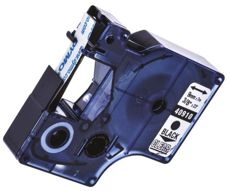 RUBAN DYMO POCKET/4500 9MM NOIR/TRANSP