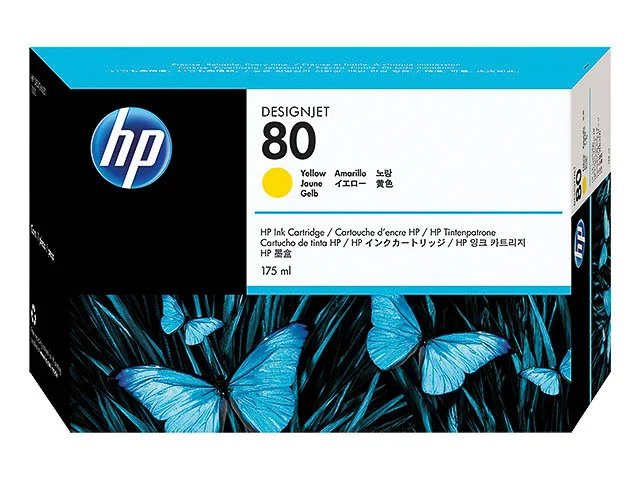 C4873A HP DesignJet d'encre 1050 - cartouche Jaune - Standard