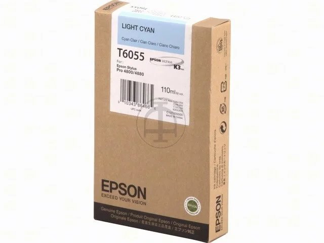 C13T605500 EPSON - Standard PRO4800 - cartouche  cyan clair - Standard