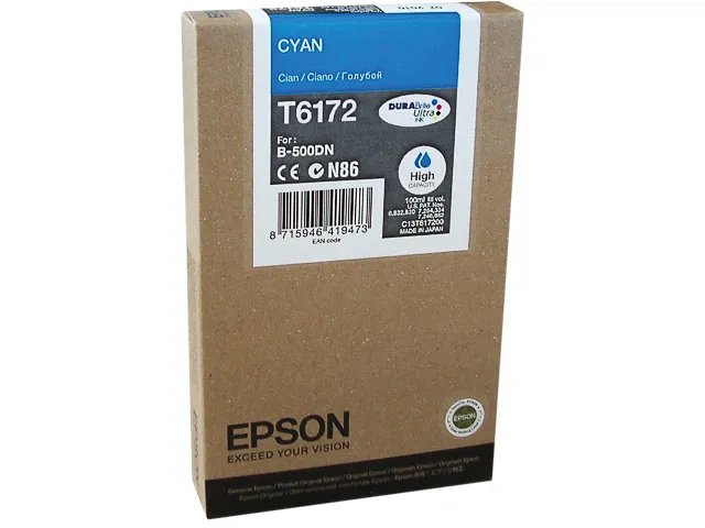 C13T617200 EPSON B500DN - cartouche  cyan Grande Capacité