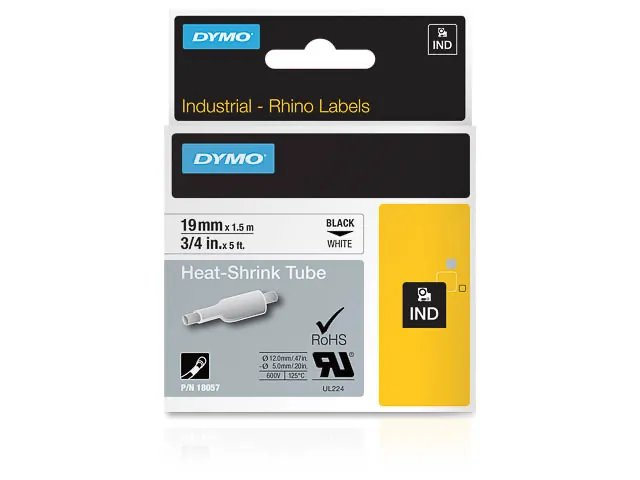 S0718330 DYMO ID1 18mm HEAT SHR- cartouche 