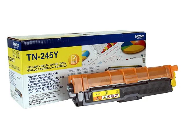 Toner BROTHER TN245Y  Jaune Grande Capacité