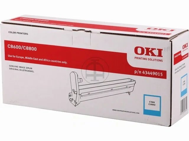 43449015 OKI C8600 Tambour (OPC) cyan