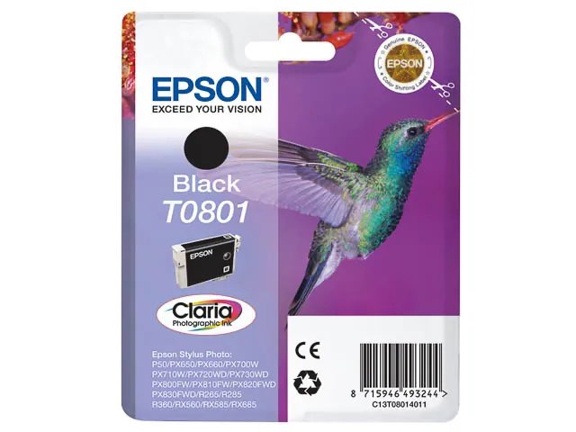T0801 - EPSON - Standard photo RX265 - cartouche noire