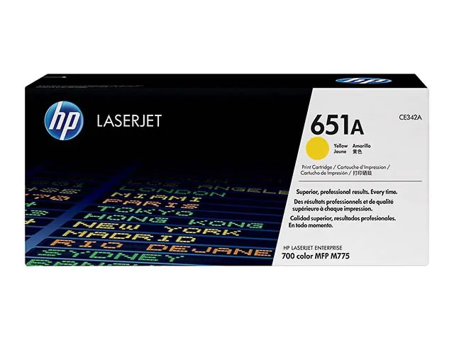 CE342A HP LASER 700 MFPM775 - cartouche Jaune