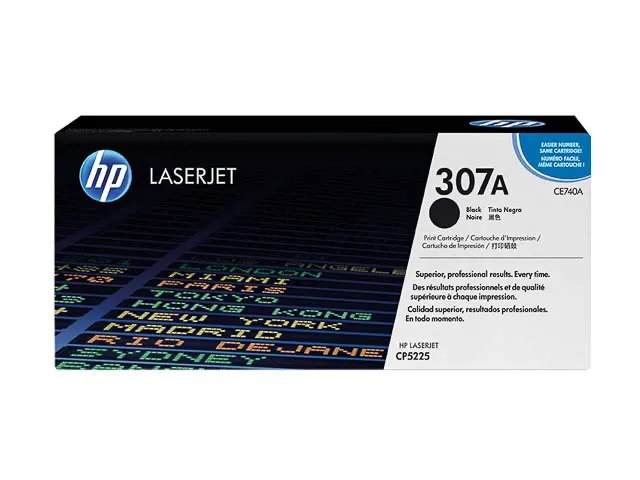 Toner noir HP CE740A  