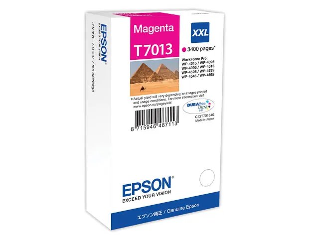 C13T70134010 EPSON WP4000 - cartouche magenta Grande Capacité