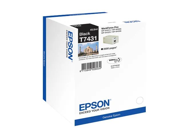 C13T74314010 EPSON WPM4525 - cartouche noire