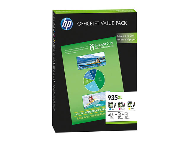 F6U78AE HP OfficeJet  PRO 6230 - cartouche  (3) CMY Grande Capacité