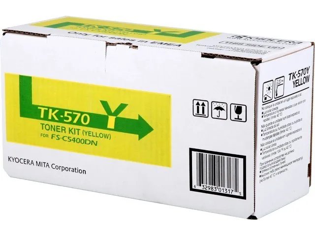 TK570Y KYOCERA FSC5400DN Toner Jaune