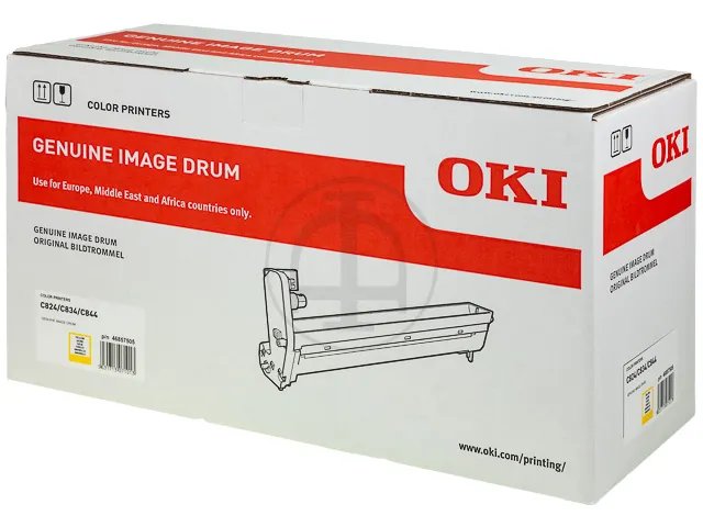 46857505 OKI C824 Tambour (OPC) Jaune