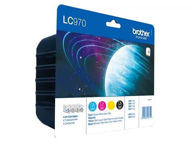 LC970VALPDR BROTHER DCP135C - cartouche  (4) KIT