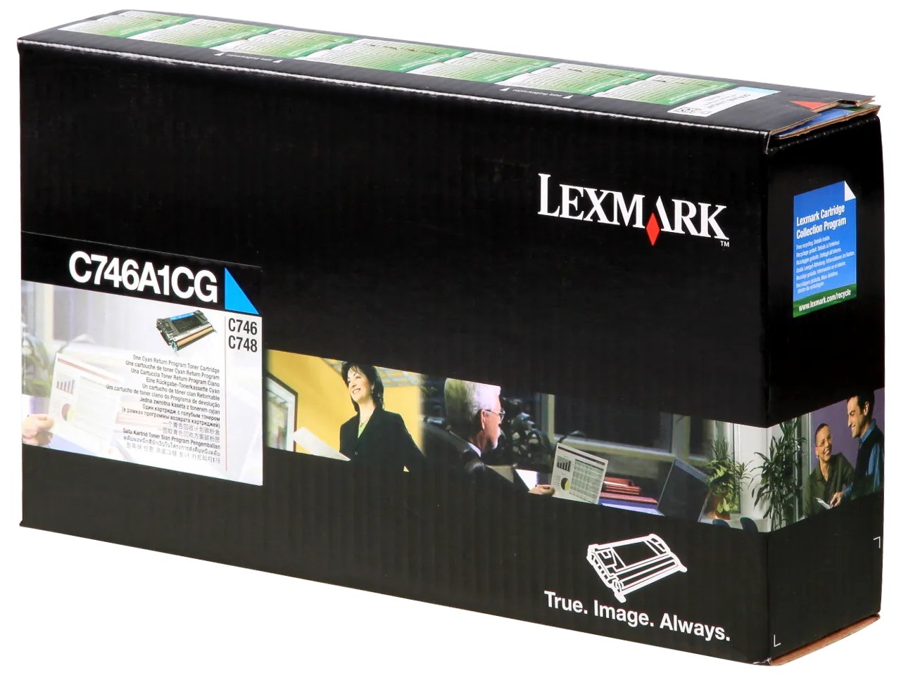 C746A1CG LEXMARK C746 Toner cyan - Standard