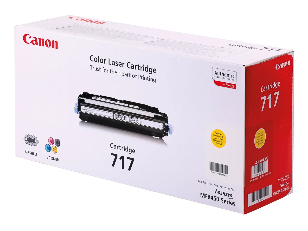 ORIGINAL Canon 2575B002 / 717Y - Toner jaune
