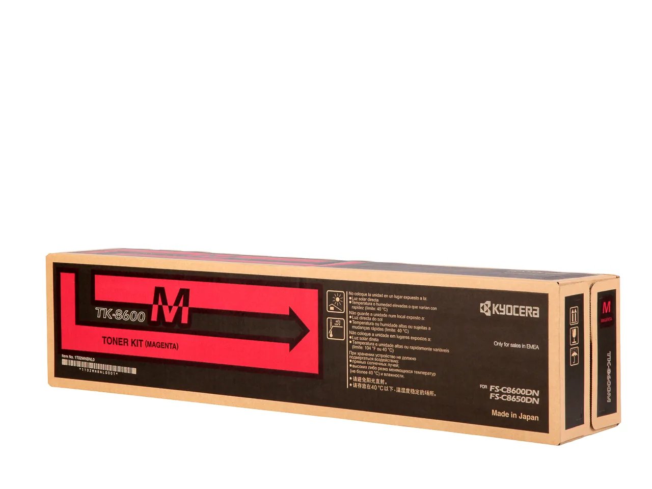 TK8600M KYOCERA FSC8600DN Toners magenta