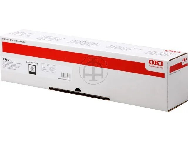 43837132 OKI C9655 Toner noir