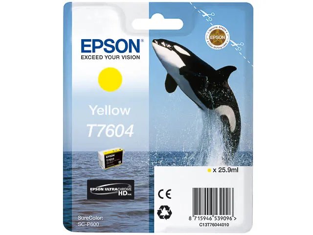 C13T76044010 EPSON SCP600 - cartouche Jaune