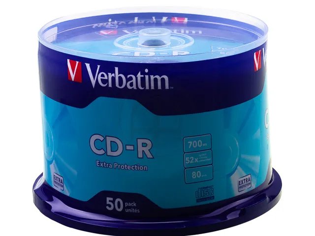 VERBATIM CDR80 700MB 52x (50) SP
