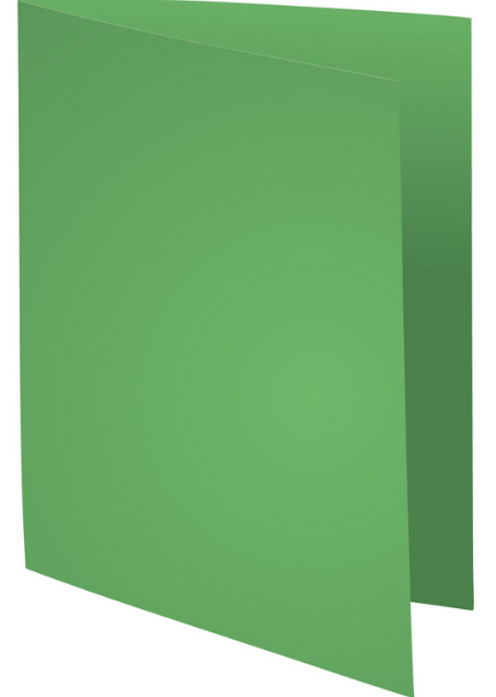 PAQUET DE 100 CHEMISES FOREVER 170 100% RECYCLE - 24X32CM - VERT F