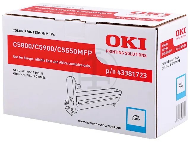 43381723 OKI C5800 Tambour (OPC) cyan