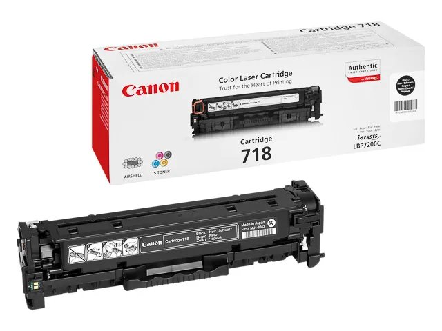 ORIGINAL Canon 2662B002 / 718BK - Toner noir