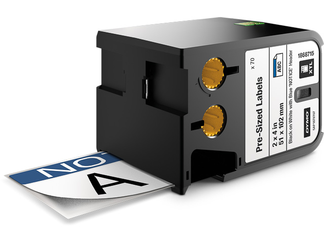 1868715 DYMO 51x102mm NOTICE LABELS