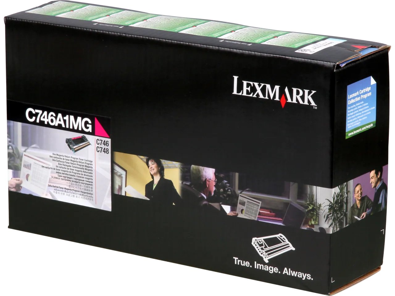 C746A1MG LEXMARK C746 Toner magenta - Standard