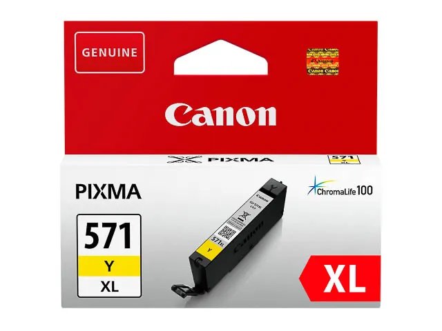 CLI571XLY CANON MG5750 - cartouche Jaune Grande Capacité
