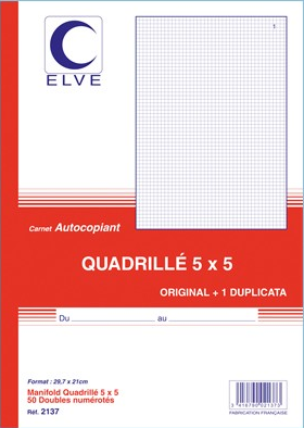 MANIFOLD NCR 5/5 297X210 1/2