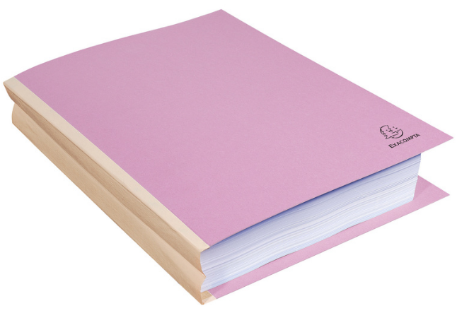 PAQUET 25 CHEMISES DOS TOILE 320G LILAS