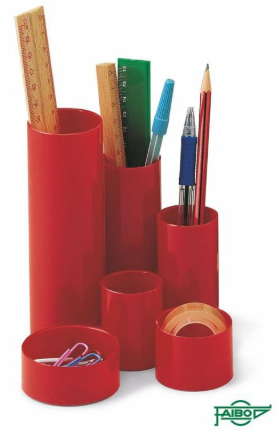 MULTI POTS 6 COMPARTIMENTS NOIR