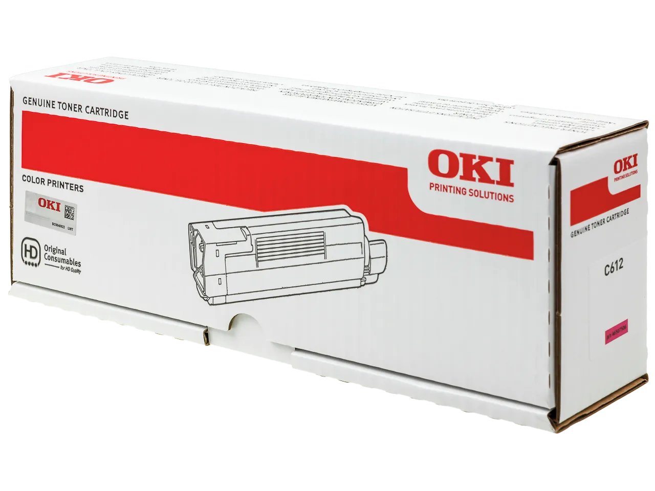 46507506 OKI C612 Toner magenta