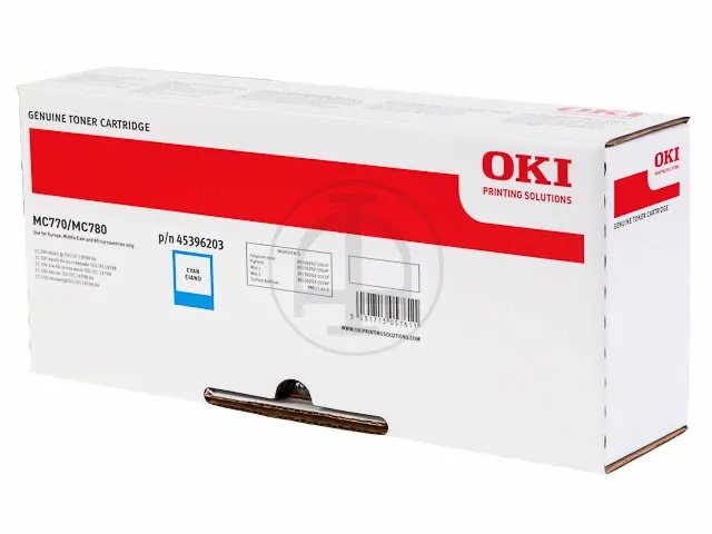 45396203 OKI MC770 Toner cyan
