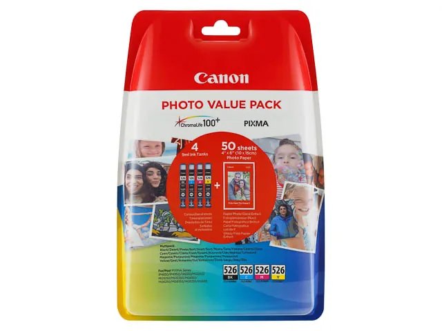 CLI526 CANON IP4850 - cartouche  (4) CMYK