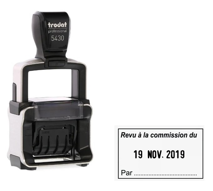 TAMPON TRODAT - DATEUR 5430
