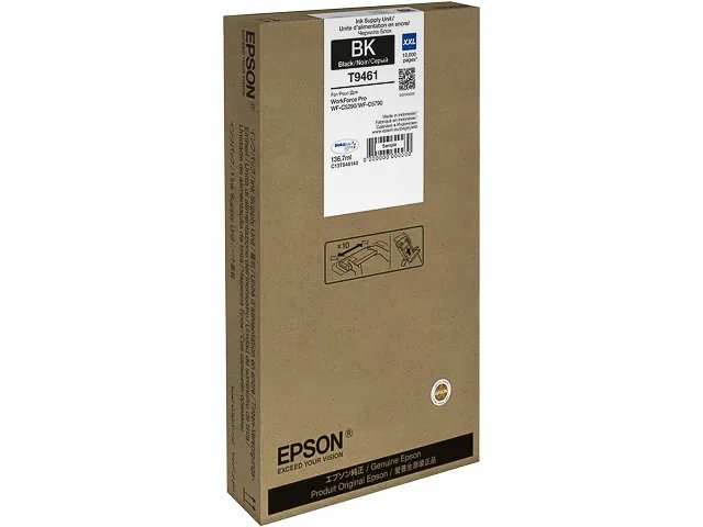 C13T946140 EPSON WF C5290 - cartouche noire Grande Capacité