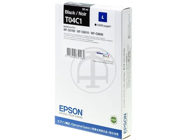 C13T04C140 EPSON WFC8190 - cartouche noire - Standard