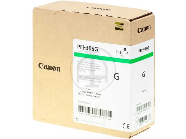 PFI306G CANON IPF8300 - cartouche verte - Standard