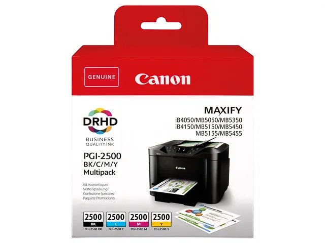 PGI2500 CANON MB5050 - cartouche  (4) CMYK - Standard