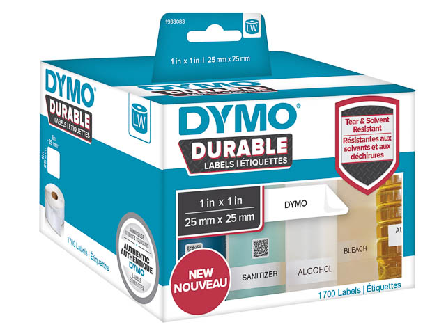 1933083 DYMO 25x25mm blanche PLA- StandardIC (2)