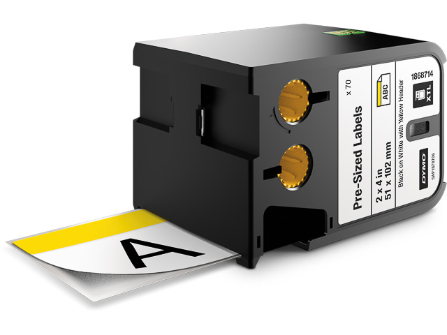 1868714 DYMO 51x102mm SAFETEY LABELS