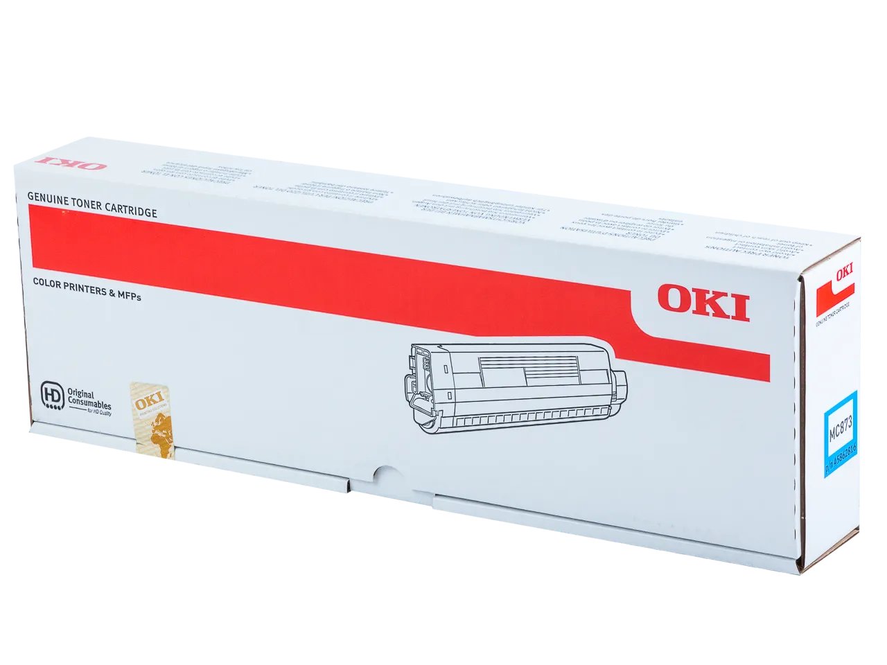 45862816 OKI MC873 Toner cyan