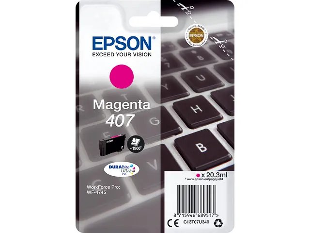 C13T07U340 EPSON WF4745DTWF - cartouche magenta